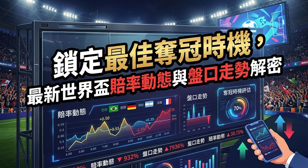 最新世界盃賠率動態與盤口走勢解密